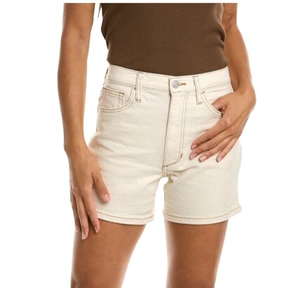 Joe's Jeans Pants - Joe’s Jeans High Rise Vintage Easy Shorts Plus Size 32 Cream Denim NWT 90s Retro